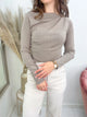 ROSY TOP taupe