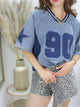 LEAH T-SHIRT blauw