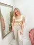 LIYA SPARKLE TOP goud