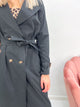 JESS TRENCHCOAT zwart