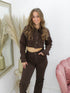 LILLY DENIM JASJE bruin