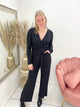 INDY SPARKLE JUMPSUIT zwart