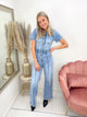 QUEEN HEARTS DENIM JUMPSUIT