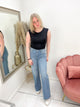 ESMEE WIDE LEG JEANS washed