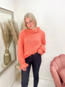 FENNA SWEATER zalm