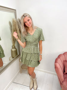 ELIN DRESS groen