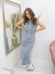 ALAYA DENIM DRESS