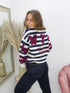 TESS SWEATER blauw