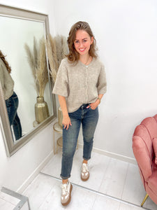 MAUD MOM JEANS blauw