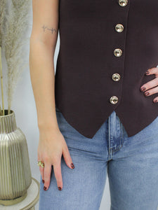 OLIVIA TOP bruin