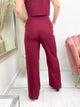 EMILY PANTALON burgundy