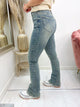 INEZ FLARED JEANS washed