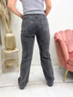 ELAYSA WIDE LEG JEANS grijs