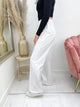 BRITT WIDE LEG PANTS striped/wit