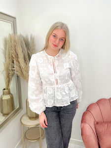 MYRTHE STRIKJES BLOUSE