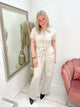 LIZZY JUMPSUIT beige