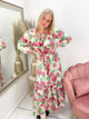 FLORIEN DRESS roze