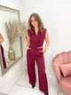 EMILY PANTALON burgundy