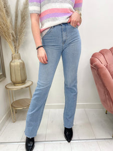 REDIAL EXTRA LONG STRAIGHT JEANS lightblue