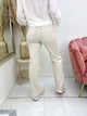 QUEEN HEARTS STRAIGHT LEG JEANS beige