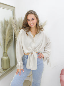 SKYE BLOUSE beige