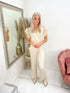 MEGAN JUMPSUIT beige