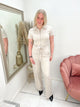 LIZZY JUMPSUIT beige