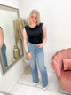 ESMEE WIDE LEG JEANS washed