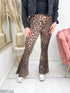 CATO FLARED BROEK panterprint