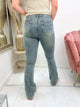 INEZ FLARED JEANS washed