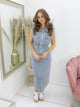 ALAYA DENIM DRESS