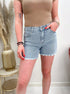 KELLY DENIM SHORT lightblue