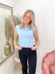 LAYLA TOP babyblauw