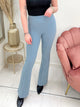 IVIVI FLARED BROEK blauw