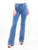 QUEEN HEARTS PUSH UP FLARED JEANS medium blue
